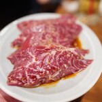 炭火焼肉ホルモンさわいし - 和牛特選サガリ