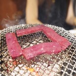 炭火焼肉ホルモンさわいし - 上レバ塩