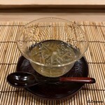 御料理 寺沢 - 蓴菜の酢の物