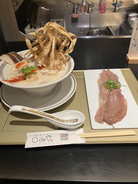 鯛白湯らーめん ○de▽ （マルデサンカク） - 新大阪/ラーメン