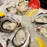 マリスコ - 真牡蠣三種食べ比べ