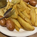 N9Y BUTCHER'S GRILL NEWYORK - フライドポテト・ソーセージ