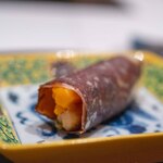 TOMONO - 2025.7 北京ダック（マンゴーとパッションフルーツとフォアグラのアイス入り）