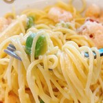 ココス - 海老とアボカドのレモンクリームパスタランチ
ミニサラダ、スープバー、ドリンクバー付き