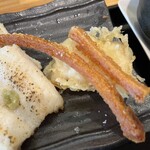 わ楽 - アナゴの骨せんべい