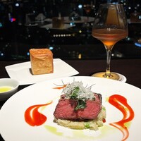 THE DINING シノワ唐紅花＆鉄板フレンチ蒔絵 - 