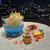 THE DINING シノワ唐紅花＆鉄板フレンチ蒔絵 - 