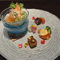 THE DINING シノワ唐紅花＆鉄板フレンチ蒔絵 - 