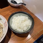 麺屋 真心 - ライス
