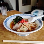すが食堂 - 冷しラーメン（500円）