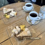 cafe Naif Blanc - デザートプレート➕ドリンク