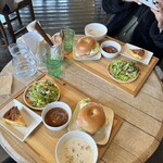 cafe Naif Blanc - パンランチ