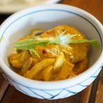 香菜軒 - 天然海老とキノコのカレー