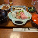 さむらい - 料理写真:お刺身定食1,500円