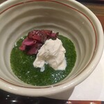 割烹 清風 - モロヘイヤご飯