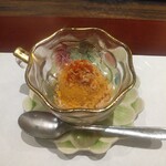 割烹 清風 - パプリカのアイスクリーム