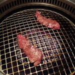 生粋 - 【ハラミ】焼いてるところ