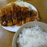 ハンター - チキンカツ単品発注と同じく単品発注の中めし