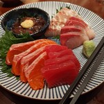 日本酒専門店 萬亮 - お刺身盛り合わせ