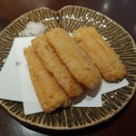 日本酒専門店 萬亮 - とうもろこし天ぷら