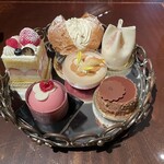 ザ ロビーラウンジ - ケーキの見本