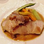 メゾン ドゥ アッシュ - ポークソテー。アップ。