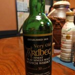 旬菜酒房 たかべェ - アードベッグの30年物だったんです