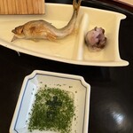 山玄茶 - 蓼酢と柴漬けおろし