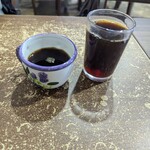 もりもり食堂 - 食後のアイス珈琲（セルフ）