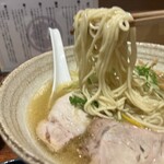煮干しそば 鶏そば 藍 - 