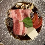 木曽路 四日市店 - トマトすき焼き（一人前）✧︎*。トマトが入ってさっぱり!!