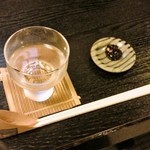 小樽・蕎麦屋・籔半 - 地元北の誉の蔵元限定純米吟醸原酒