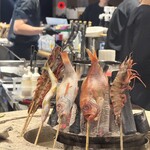 炭と海鮮と串焼きと肴 とっとっと 難波千日前店 - 