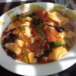 四川料理 ラーメィズ - 豚肉と豆腐の醤油煮込み