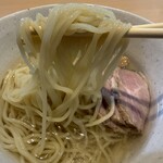 とろこく味噌らーめん みそや源兵衛 - 麺は細麺で喉越し最高