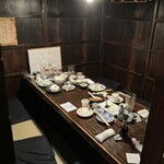 伊達藩長屋酒場 - お店退去時に撮影したボックス席。障子閉めたら個室みたいにできます。