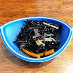 よりみち食堂 - ひじきの煮付け