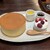 カフェサロンソンジン - 料理写真:ホットケーキ生クリーム添え