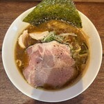 麺屋 ほぃ - 鶏白湯 しょうゆ(850円、真上から)