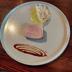 沢のそば 灯 - 　　　　　　　豚肩ロースのロースト