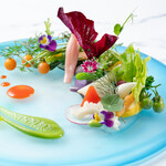 フレンチレストラン ル・シャンドール - 美味しい野菜のフルコース