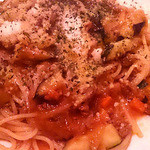 柊山ガーデン - 知多牛ミンチのミートソースパスタ