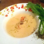 柊山ガーデン - オマール海老のスープ