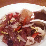 柊山ガーデン - 牛肉のカルパチョ