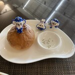 リストランテ プレーゴ - ローズマリーのフォッカチャ。美味くて屁がでた。