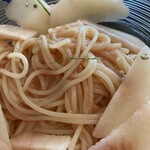 リストランテ プレーゴ - 少しトマトの味する。酸味と甘味のコントラストや。