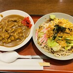 そば処 大むら - 料理写真:冷やしたぬきセット
