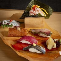寿司六種盛り合わせ