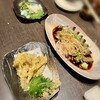 Hakata Buaiso Bettei Hiroshima Eki Kitaguchi Ten - ごまさば・小いわしの天ぷら・広島菜とゆず大根の漬物