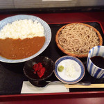 蕎麦 玄庵 - カレーセット850円